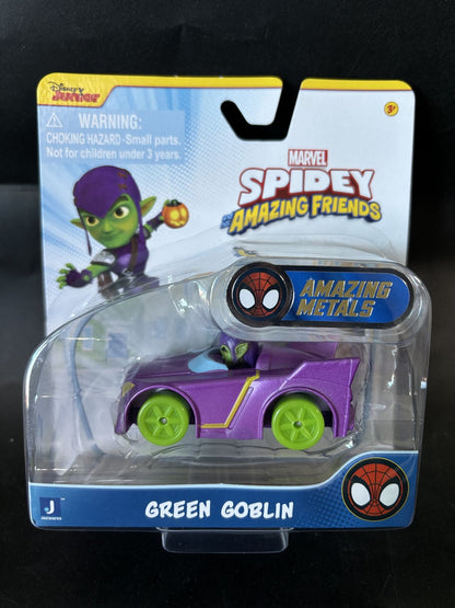 Hasbro Marvel Spiderman Spidey and His Amazing Friends Web Squad 5pcs Adventures Q Version Action Figure Toy Gift