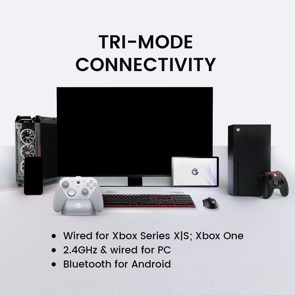 GameSir G7 Pro Wired Xbox Controller with Smart Charging Station, Hall Effect, Gyro, 3.5mm Audio Jack, 1000Hz Polling Rate