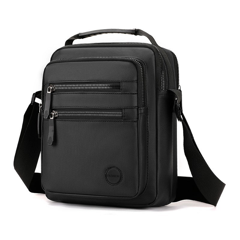 Fashionable Men's Crossbody Bag, Adjustable Shoulder Strap, Multiple Pockets, Business Bag, Commuting Bag, Daily Bag, Etc