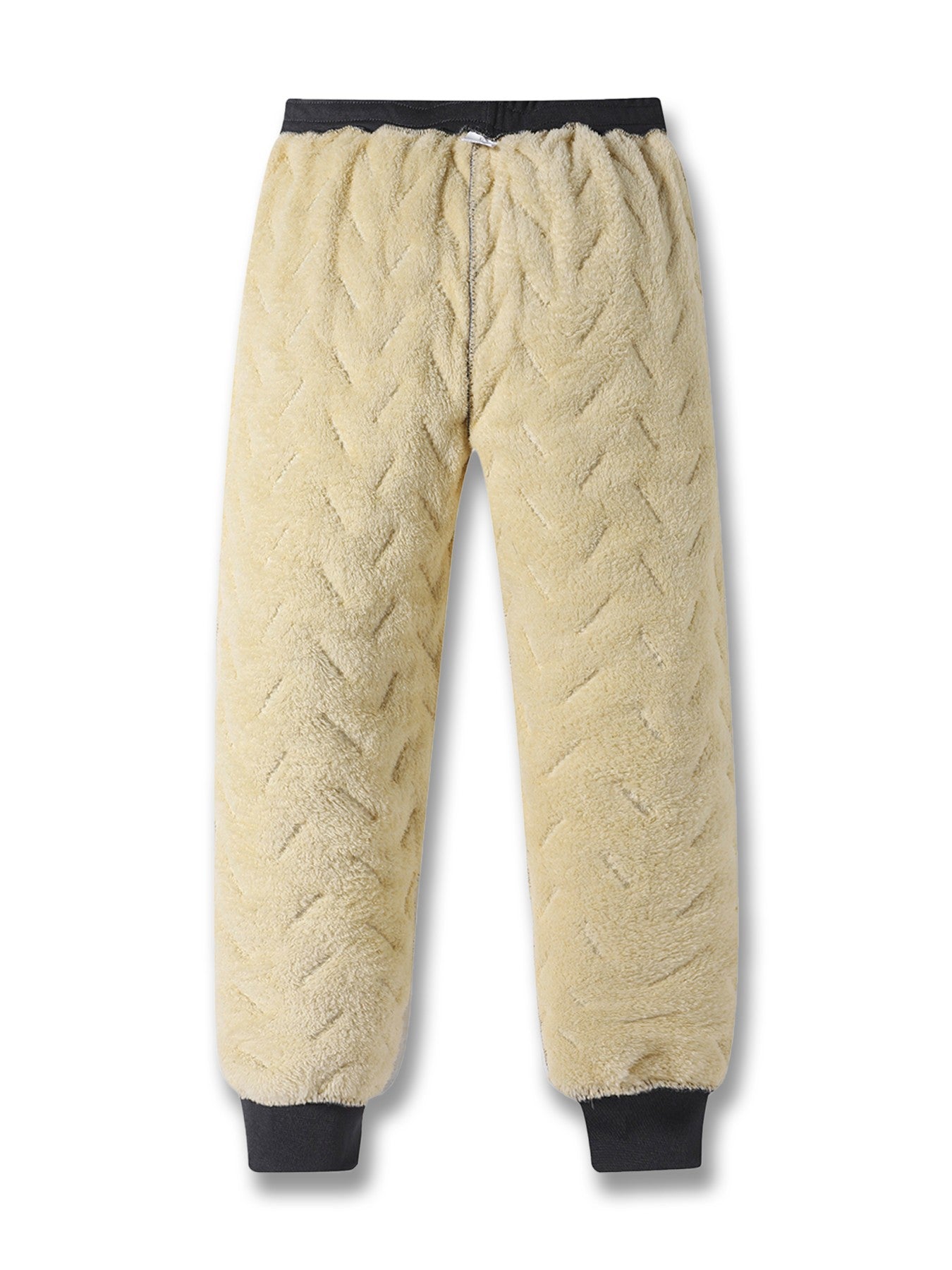 New Thickened Winter Pants Men Windproof Warm-Keeping Sweatpants Lambswool Casual Down Cotton Male Trousers Joggers Sportwear