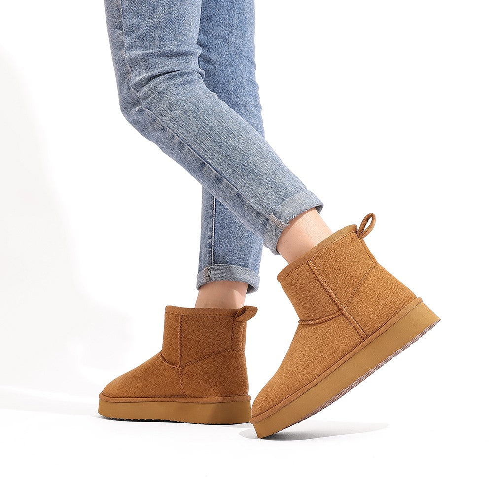 Eyriphy 2024 New Winter Warm Boots Women Fashion Snow Boots Women Thickened Ankle Boots Outdoor NonSlip Womens Boots Furry Boots