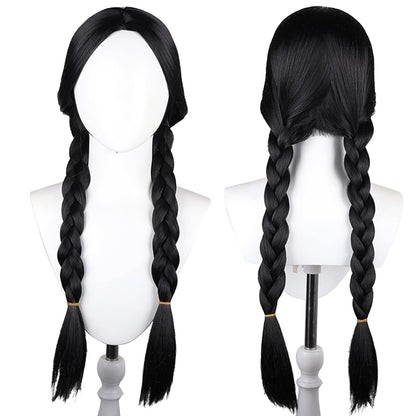 Angel Devil for Chainsaw Man Bangs Long Orange Brown Cosplay Wigs Halloween Costume Party AdultHair Wig