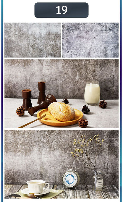 Marble Photography Backdrops 57*87CM 2 Sided Wood Grain Photo Background Wallpaper Studio Waterproof Products Photographic Props