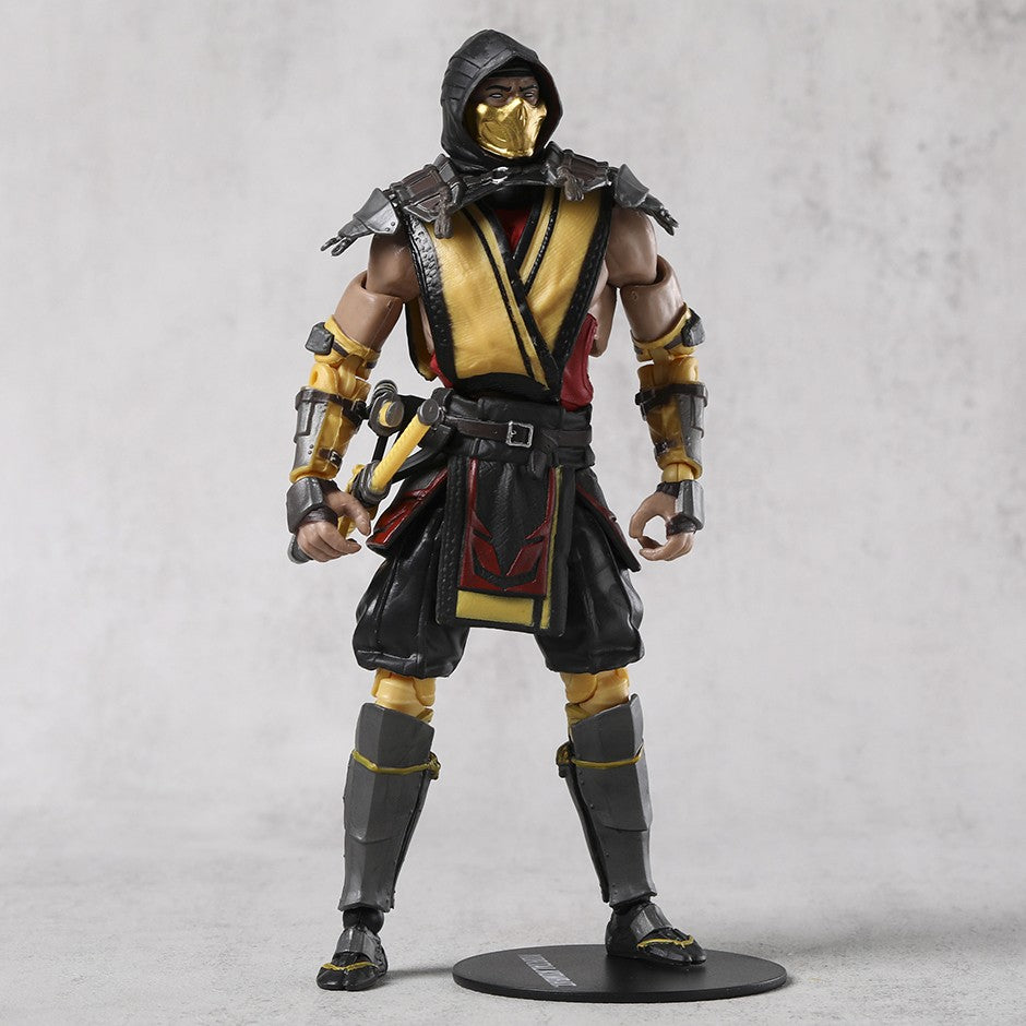 Scorpion Sub-Zero Mortal Kombat Boneco Articulado de 18 cm