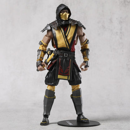 Scorpion Sub-Zero Mortal Kombat Boneco Articulado de 18 cm