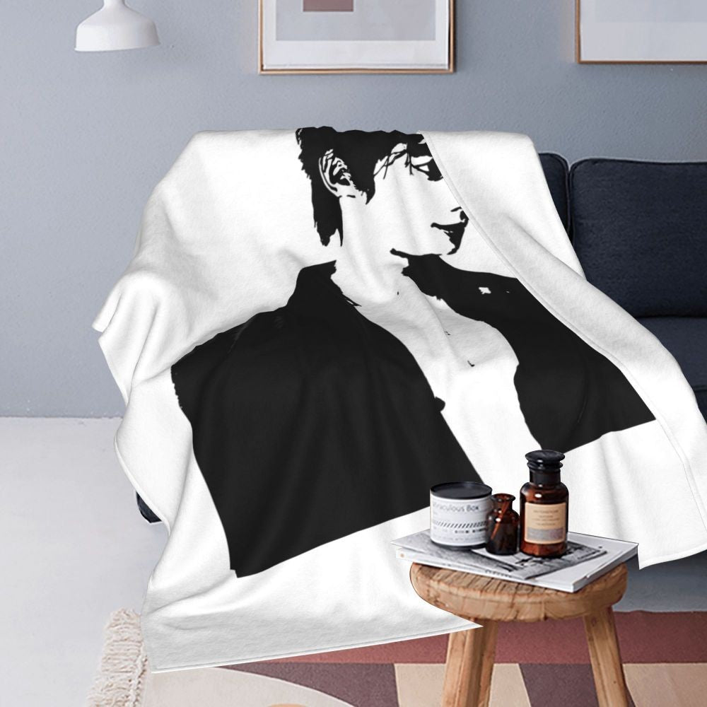 Cha EunWoo Kpop Astro Blankets Soft Warm Flannel Throw Blanket Cover for Bed Living room Picnic Travel Home Sofa