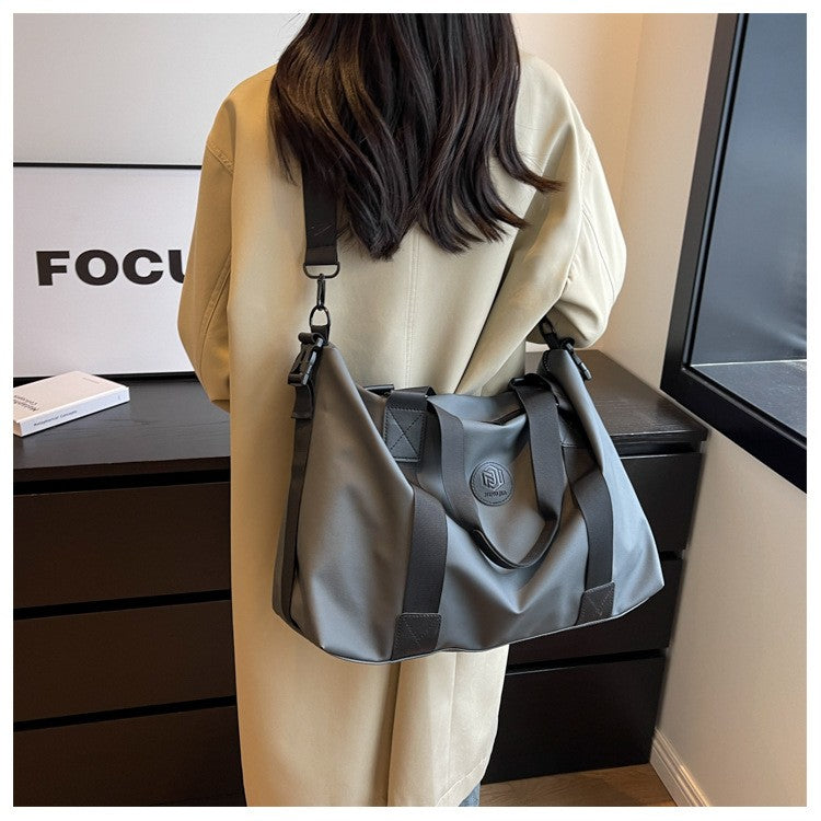 Travel bag Men's and women's tote bag Large capacity travel duffel Yoga exercise  Oxford cloth waterproof fitness bag