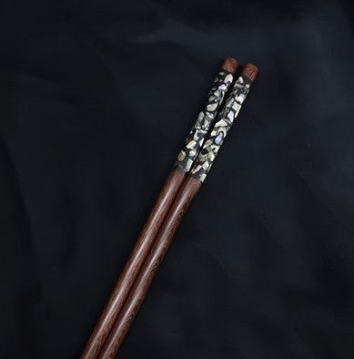 Hashi de concha, madeira maciça, sem pintura, sem cera, galhos ácidos, pau-rosa, hashi de alta qualidade, sem mofo