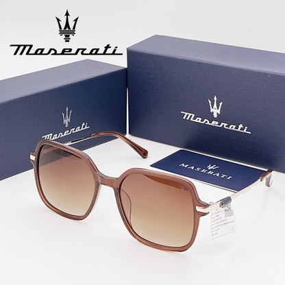 Óculos de sol de luxo MASERATI para ciclismo, proteção UV400, com escudo anti-reflexo 10783