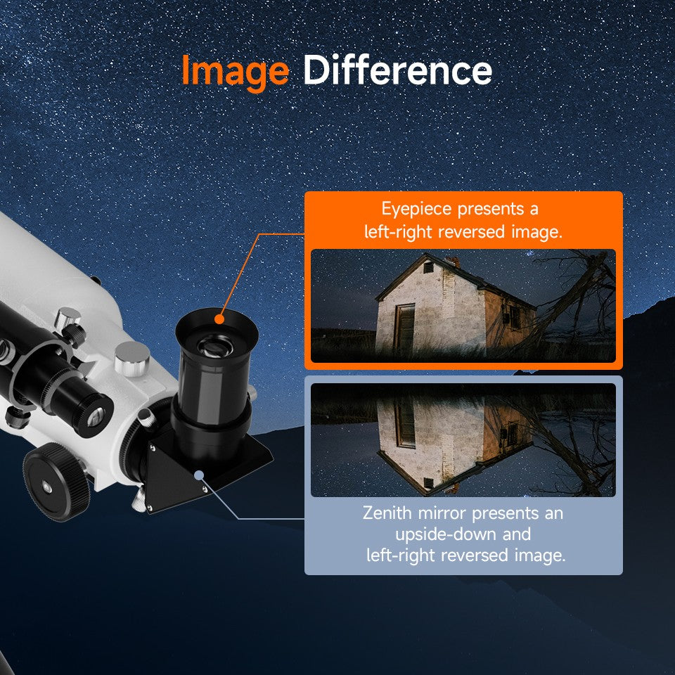 Telescópio Refrator de Astronomia Svbony SV520 90mm para Adultos e Iniciantes Profissionais Observação da Lua Fotografia