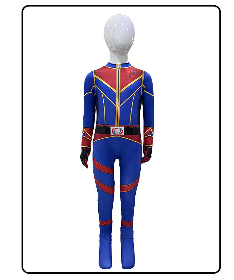 Henry Danger Cosplay Costume Kim Possible Jumpsuit Bodysuit Halloween Party Suit Masquerade Stage Performance Outfits