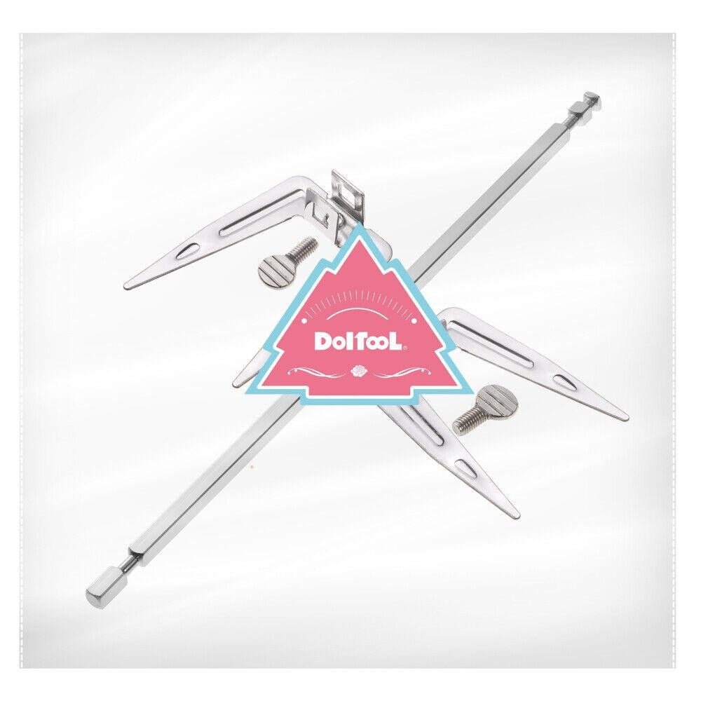 Chicken Roasting Rack Barbecue Rotisserie Spit Oven Air Fryer Fork Rotating