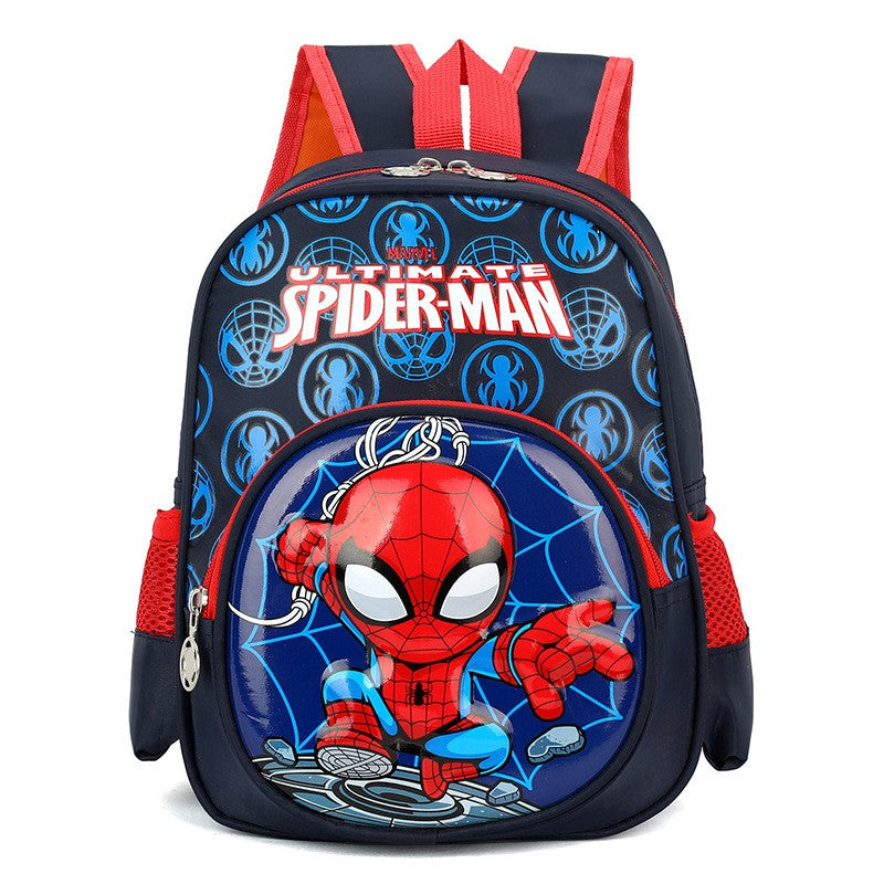 Mochila Infantil Homem-Aranha, Mochila Escolar Masculina Homem-Aranha, Mochila Dupla Infantil para Jardim de Infância, Presente de Halloween e Natal