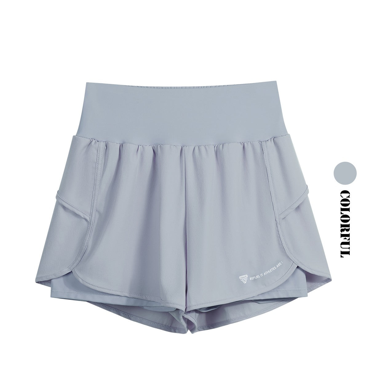 DRUR Sports Shorts Women High Waist Loose Yoga Shorts With Pocket Female Short Pants Woman's Gym Running Shorts Fitness Clothes