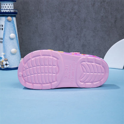 New Kids Clogs Baby Girls Slippers Summer Beach Water Shoes Indoor Outdoor EVA Casual Slipper Cute Little Girls Shoes Sandals