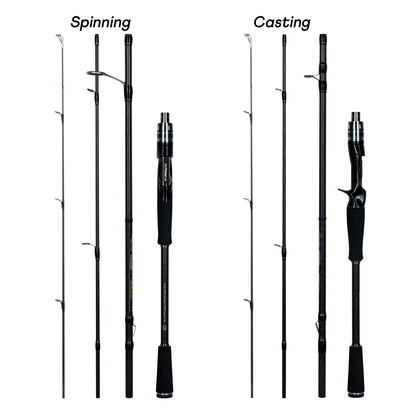 PHISHGER MAXIMUS Varas de Pesca de Isca Giratória e Arremesso 1,65m~3,0m Guia Fuji Carbono 30T Ultraleve Rápida L/ML/M 3-35g