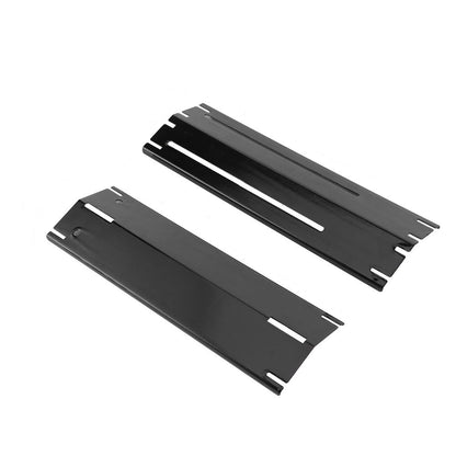 2/4 pares de placas de aquecimento ajustáveis para grelha, chapas de aquecimento para churrasqueira a gás, capa de queimador