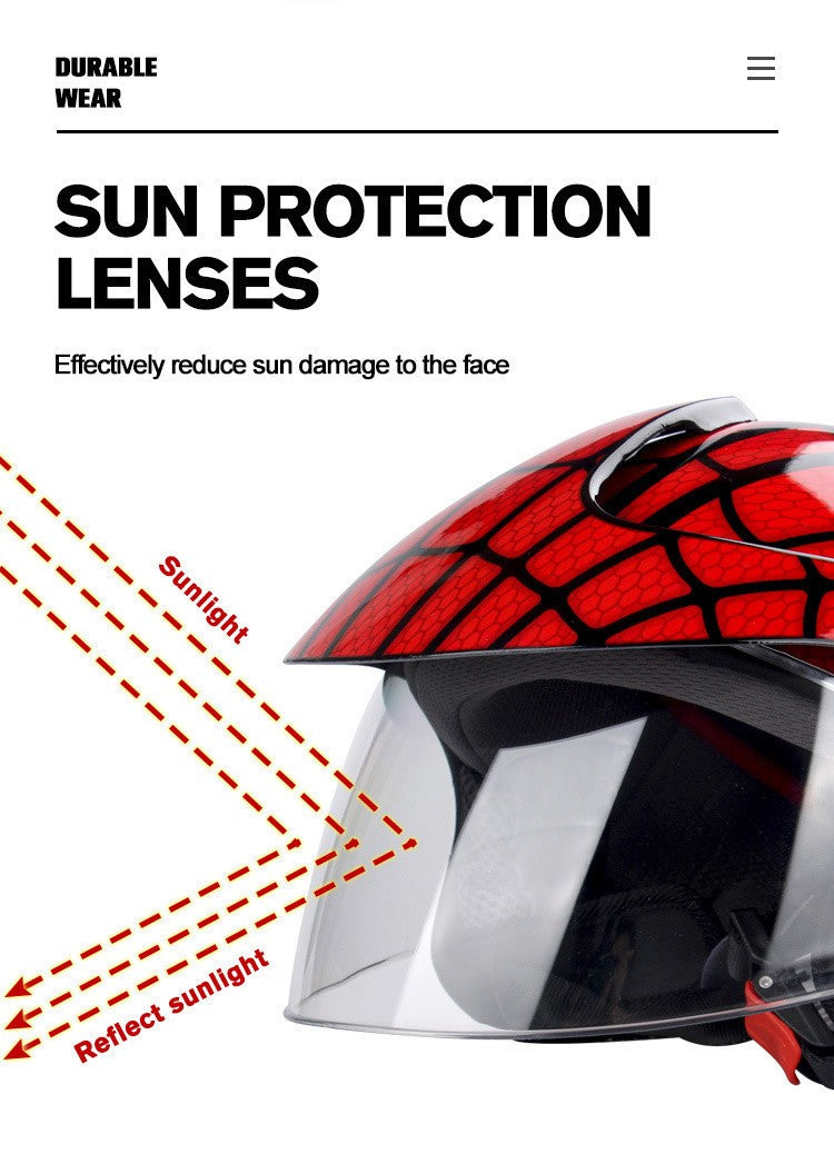 Capacete de segurança infantil com viseira, óculos de proteção embutidos, abafadores de ruído e adesivos refletivos para engenheiro. Capacete de segurança industrial em ABS.