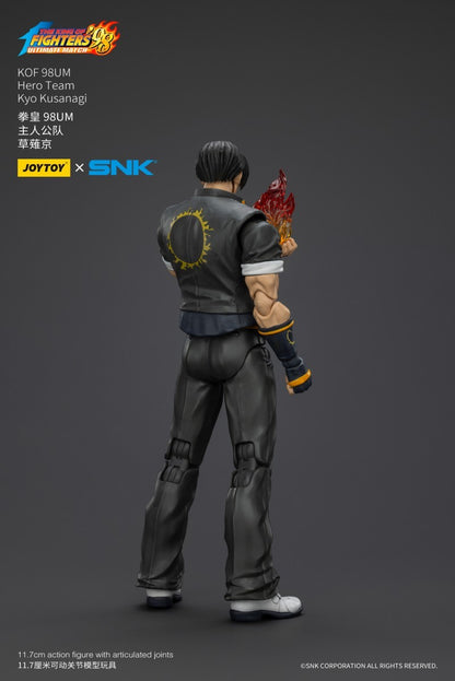 JOYTOY SNK KOF 98UM Hero Team 1/18 Bonecos de Ação Kyo Kusanagi Goro Daimon Modelo Benimaru Nikaido Jogo Anime Presentes de Brinquedo Masculino