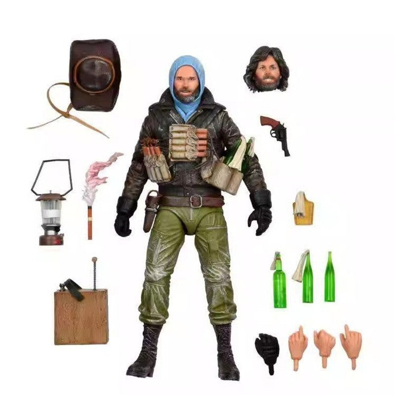 NECA 7 polegadas O Enigma de Outro Mundo Ultimate Macready (Último Confronto) Figura de Ação de PVC Modelo de Brinquedo Decoração Presentes
