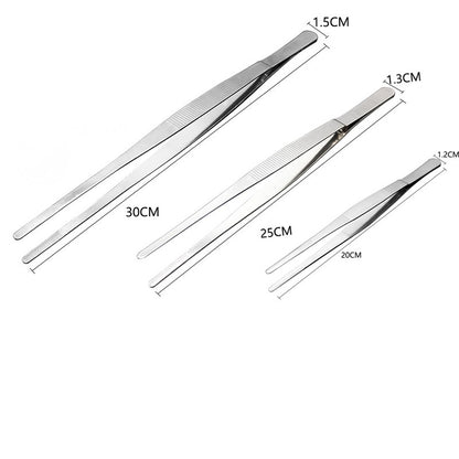 Pinça Multiuso para Churrasco, Pinça de Alimentos, Pegador de Alimentos, Utensílios de Cozinha, Pinça de Churrasco de Aço Inoxidável, Pinça para Buffet e Churrasco