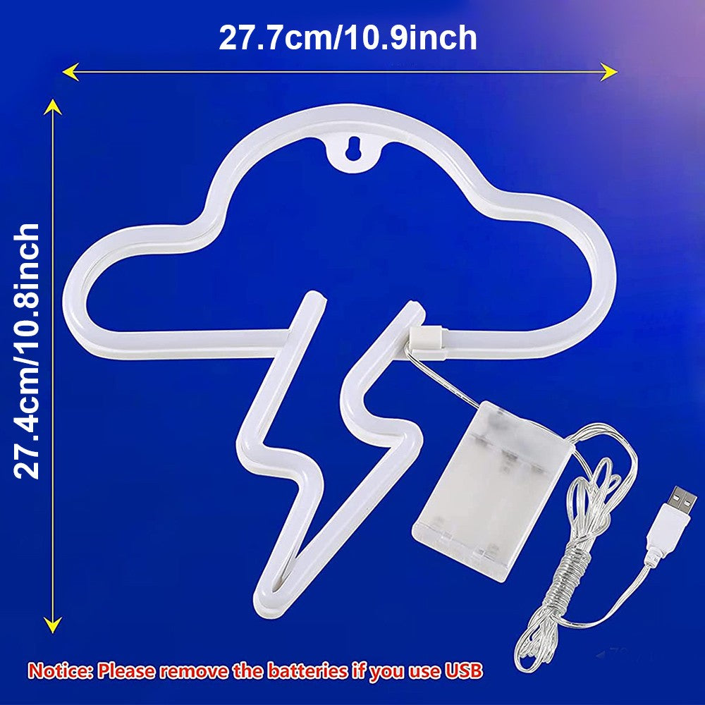 USB/Battery LED Neon Lights Sign for Wall Art Decor Heart Gaming Bar Bedroom Decoration Hanging Neon Sign Party Alien Night Lamp