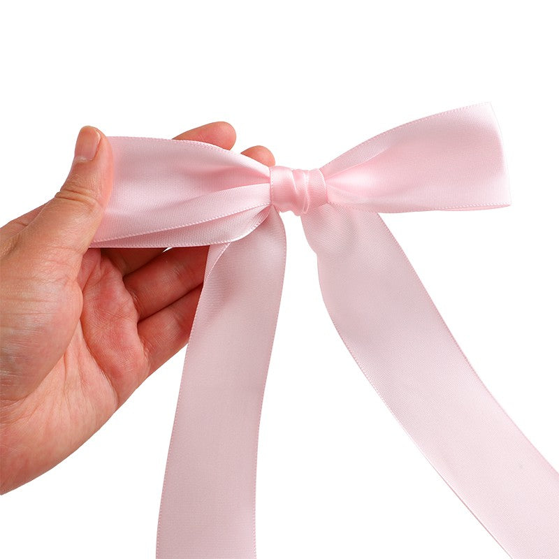 20Pcs Pink Bow Wall Decor, DIY Bow Photo Backdrop for Birthday Wedding Bachelorette Party Home Room Decoration DIY Gifts Ribbon