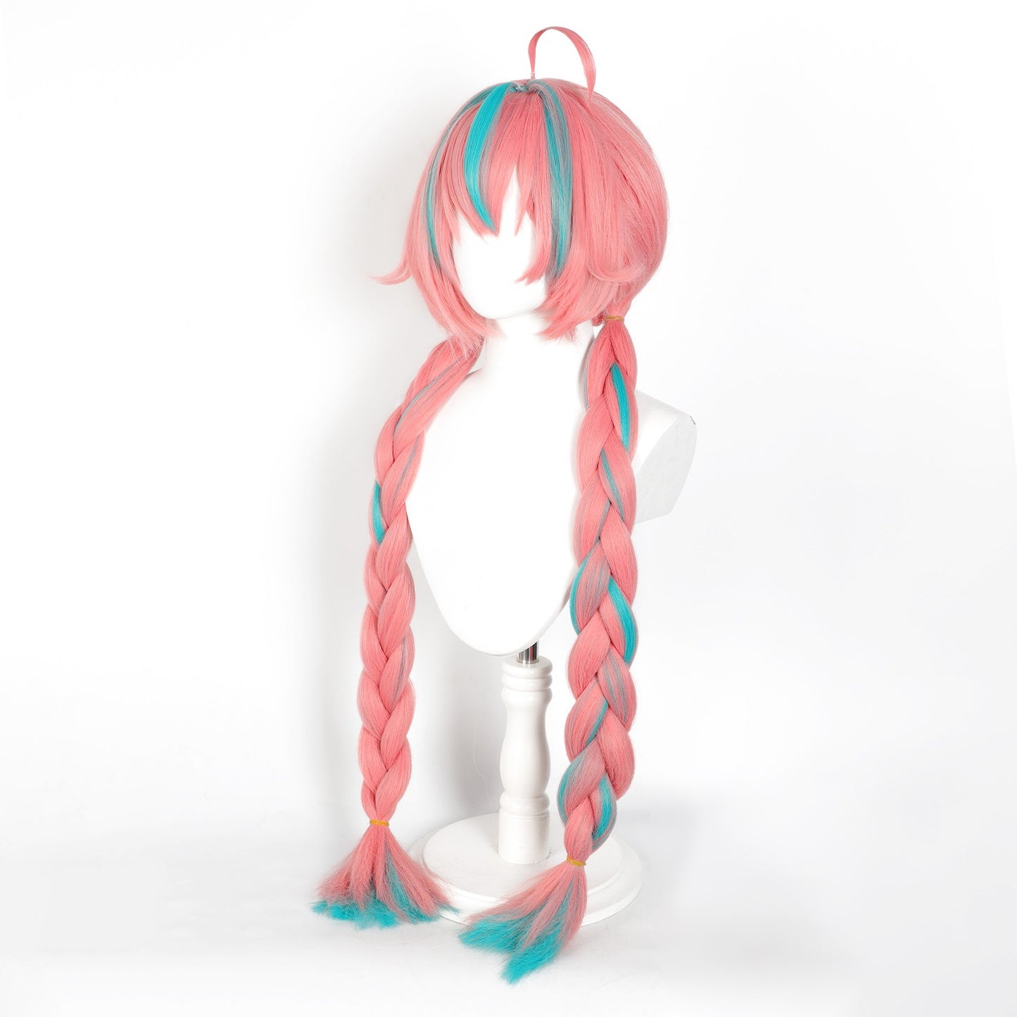 Anime Wig Varesa Cosplay Wigs Genshin Game Role-Playing Wigs Synthetic Wig with Bangs