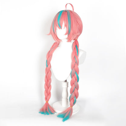 Anime Wig Varesa Cosplay Wigs Genshin Game Role-Playing Wigs Synthetic Wig with Bangs