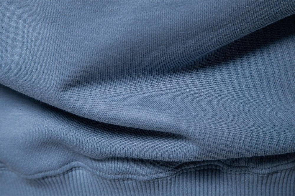 AIOPESON Cotton-blend Mens Crew Neck Solid Color Sweatshirts Pullover Casual Sport Sweatshirt for Men