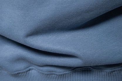 AIOPESON Cotton-blend Mens Crew Neck Solid Color Sweatshirts Pullover Casual Sport Sweatshirt for Men