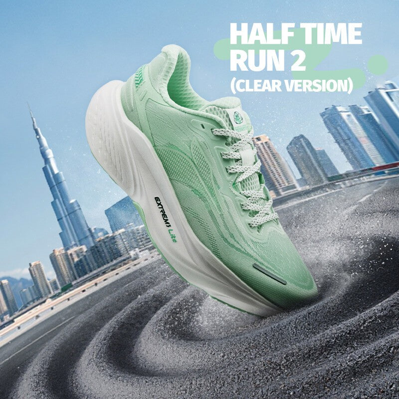 361 Degrees HALF TIME RUN 2 Men Running Shoe Soft Breathable Rebound Lightweight Shock-absorber Versatile Male Sneaker 672522201