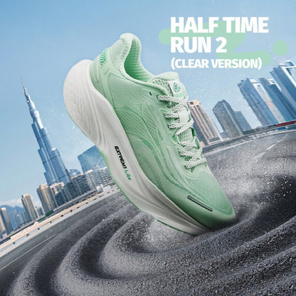 361 Degrees HALF TIME RUN 2 Men Running Shoe Soft Breathable Rebound Lightweight Shock-absorber Versatile Male Sneaker 672522201