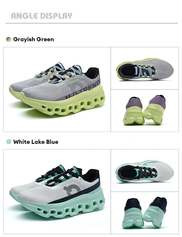 Tênis Masculino com Amortecimento para Corrida Tênis Esportivo Leve Casual Masculino Antiderrapante Tênis Esportivo para Viagens ao Ar Livre Caminhada