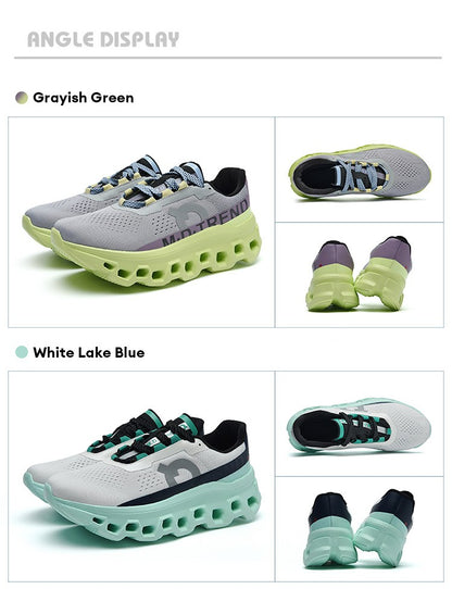 Tênis Masculino com Amortecimento para Corrida Tênis Esportivo Leve Casual Masculino Antiderrapante Tênis Esportivo para Viagens ao Ar Livre Caminhada
