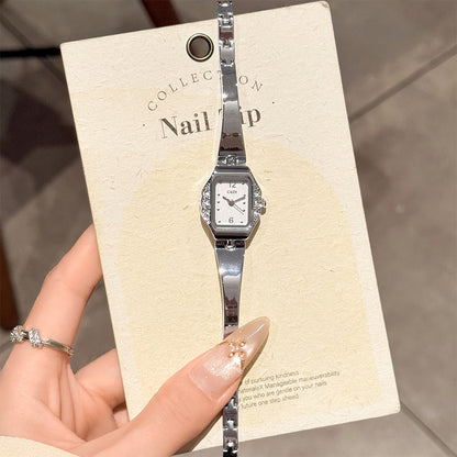 GEDI Square Watch Woman Gold Silver Small Dial Fashion Quartz Women's Wristwatches Ladies Luxury Vintage Bracelet Watch Gifts