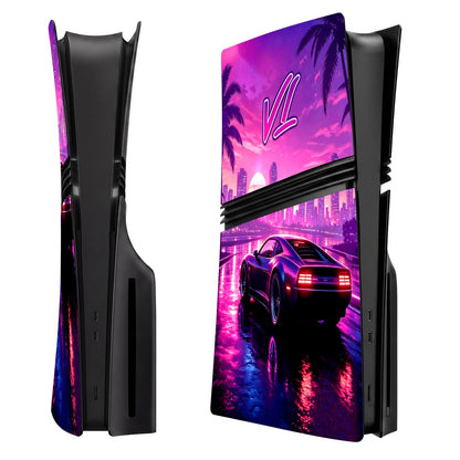 Cover Plates for PS5 Fat Disc Edition Model GT Replacement Side Panels for PS5 Pro Custom Console A Faceplates for PS5 Slim