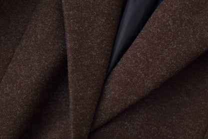 DiYiG WOMAN 2025 Autumn New Fashion Long Lapel Coat Chic Button All-match Long Sleeve Coat Outerwear Mujer