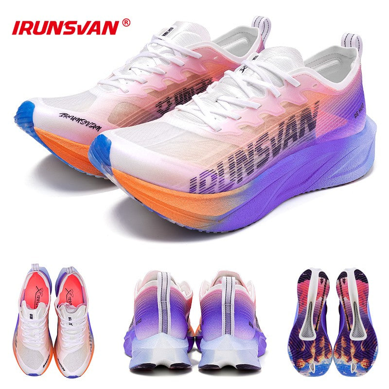 Tênis IRUNSVAN HEAT 2.0 com Placa de Carbono, Profissional para Maratona, Corrida, Treino Atlético e Esportivo Masculino