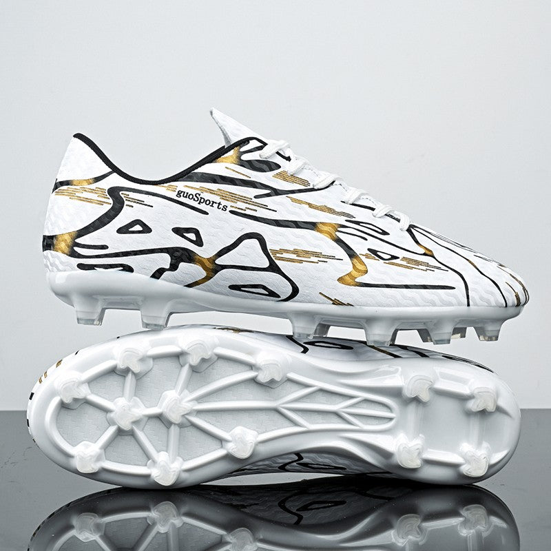 Unisex Youth Soccer Cleats Lightweight Football Shoes for Match Training Enhanced Grip Durable FG TF Comfortable Breathable