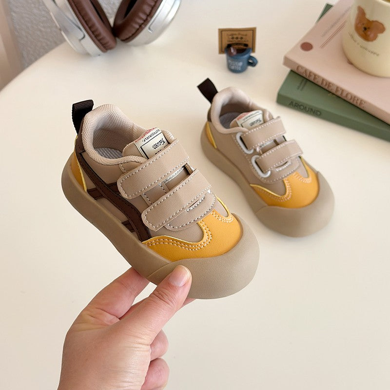 Children's Forrest Gump Shoes Four Seasons Green Boys Girls Walking Shoes 2-8 Years Old Waterproof Non-slip Kids Baby Sneakers