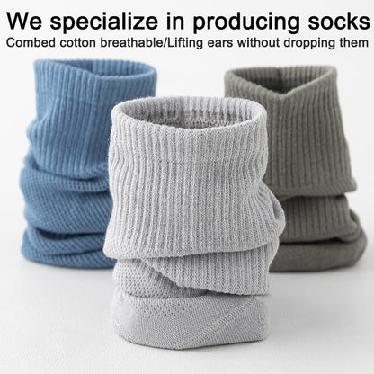 6Pairs Men Socks Combed Cotton Mesh Breathable Odor proof and antibacterial Spring Summer for Male sock New High Quality Man