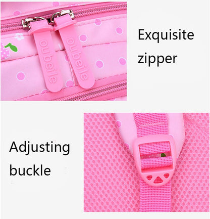 Mochila Infantil Menina, Mochila Escolar Estudantil Frutas Flores Marinho Para Crianças Adolescentes, Mochila Escolar Primária À Prova D'água, Mochila Menina