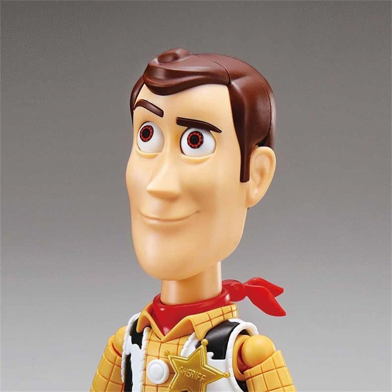 Em Estoque BANDAI Original Cinema-rise Toy Story 4 Buzz Lightyear Woody Anime Figura Modelo de Montagem Brinquedo Presente Colecionável Infantil