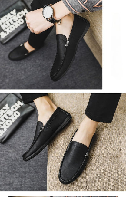 Sapato Social Casual Masculino de Couro Preto Marrom Barato Liquidação Novos Sapatos Masculinos Oficiais Legítimos Cavalheiro 39
