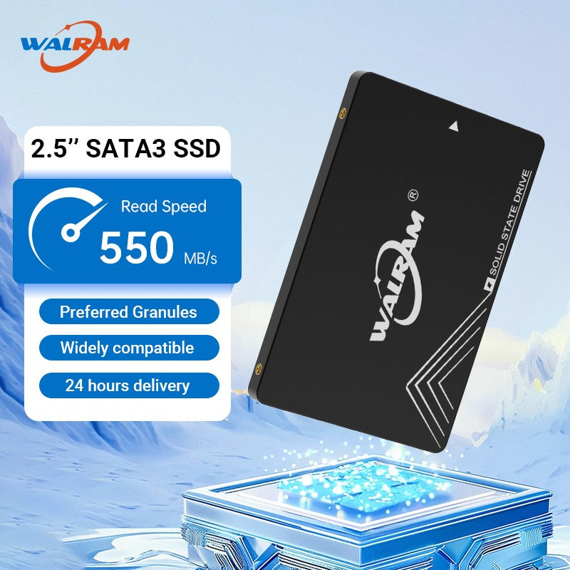WALRAM 1TB SSD 512GB 2.5 SATA3 SSD 128GB 120GB 2TB 500GB 480GB Disco Rígido para Laptop 240GB 256GB Interno SATA 3 HDD Para PC Desktop