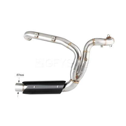 For Harley Pan America 2020-2024 Pan America 1250 / S For Original Muffler Escape Motorcycle Exhaust Header Link Pipe Slip-on