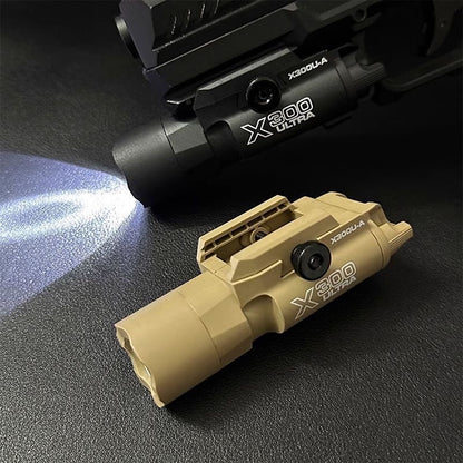 High-power Flashlight X300U-A Multi-Functional Tactical Light Fits 20mm Rail For Toy Airsoft Guns Hunting CS Matches & Wargames
