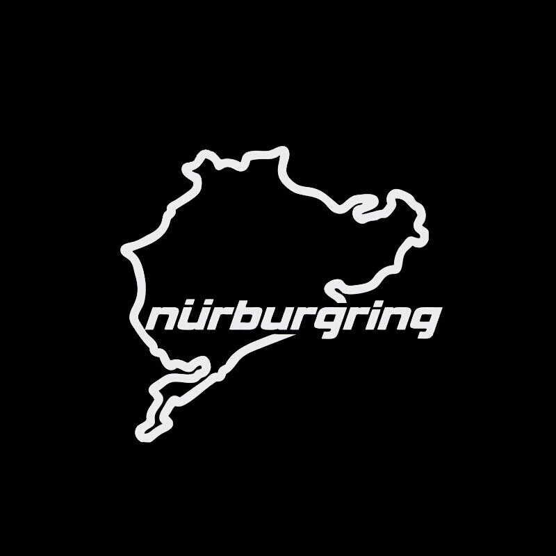 Adesivos para Janela Criativos de Moda Nurburgring para Carro, Estilo, Corrida de Rua