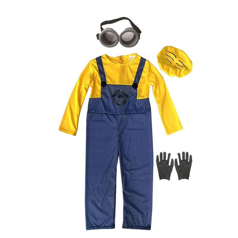 Anime Movie Character Jumpsuit Dress Cosplay Costume Kids Children Men Women Halloween Costume ?